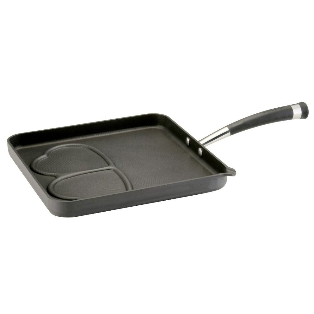 Circulon Contempo Hard-Anodized Sweetheart Griddle 11-Inch Hearts Valentines Day